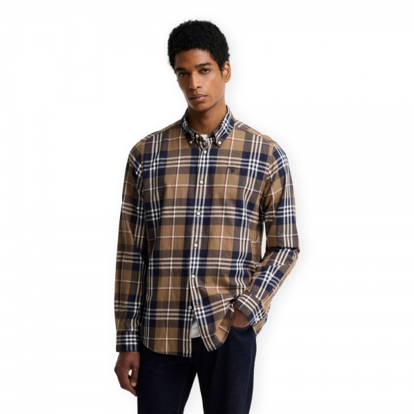 BARBOUR Camisa Edgar Tailored - Stone