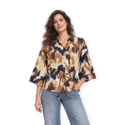 VILA Rano Eva 3/4 Shirt -...