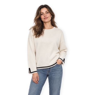 VILA Malha Sway Contrast -...