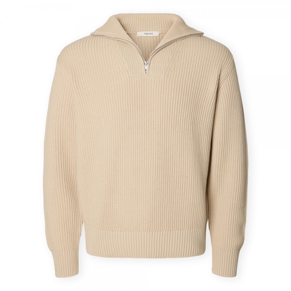 SELECTED Noos Malha Dry Half Zip -...