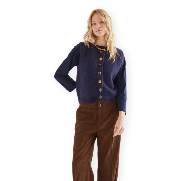 COMPAÑIA FANTÁSTICA Vest 10289 - Navy...