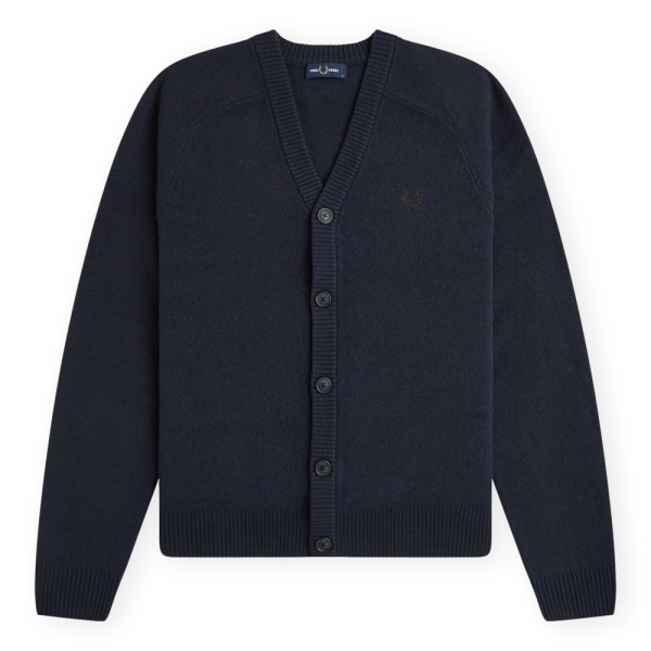FRED PERRY Saddle Sleeve Cardigan...