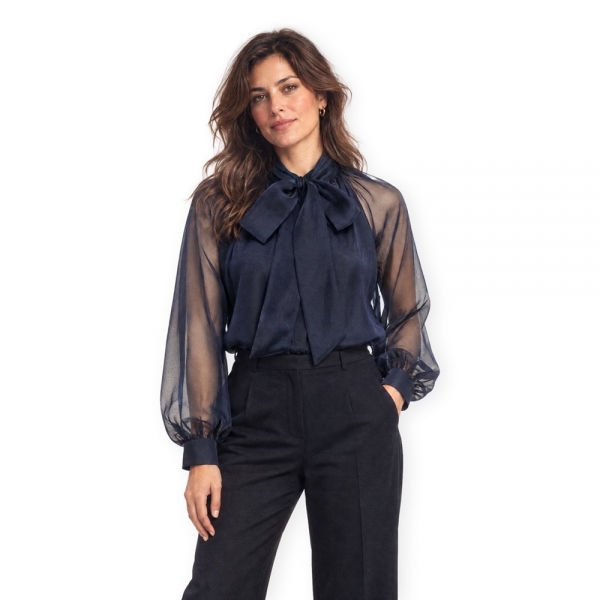 ONLY Camisa Lumeria - Navy Blazer