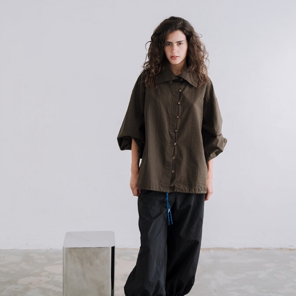 MIRAKAYA Camisa Seven - Brown