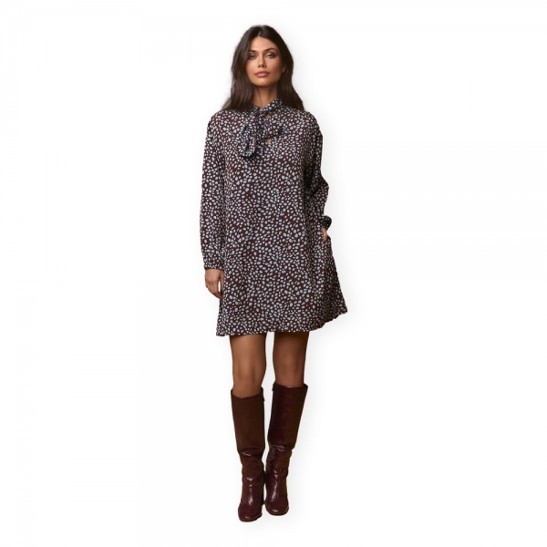 MINUETO Deer Dress - Dots