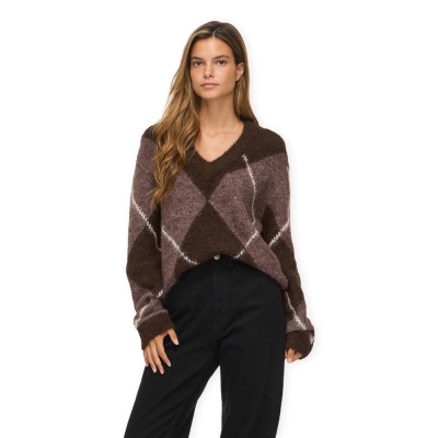 VILA Tolise Knit - Coffee...