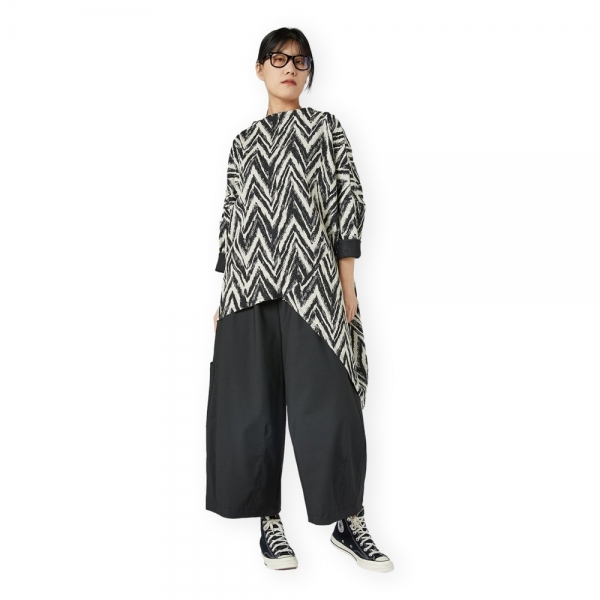 WENDY TRENDY Trousers 824096 - Black
