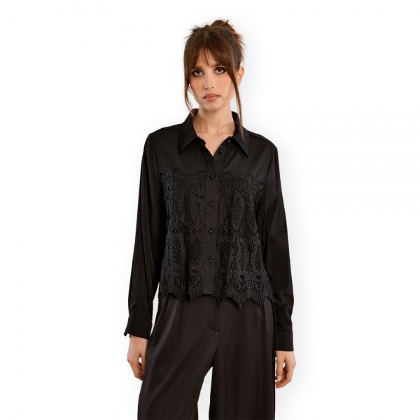 MOLLY BRACKEN Shirt - Black