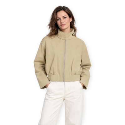 VILA Casaco Odina - Pale Khaki