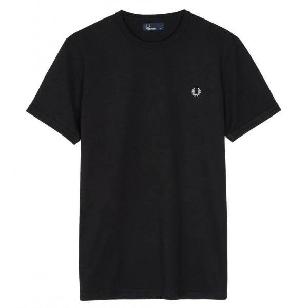 FRED PERRY Ringer T-Shirt M3519 - Black