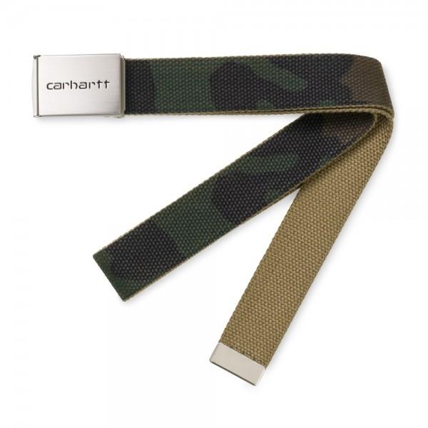 CARHARTT WIP Clip Chrome Belt - Camo...