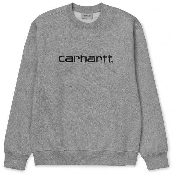 Carhartt Sweatshirt Grey Heather Black