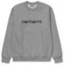 Carhartt Sweatshirt Grey Heather Black