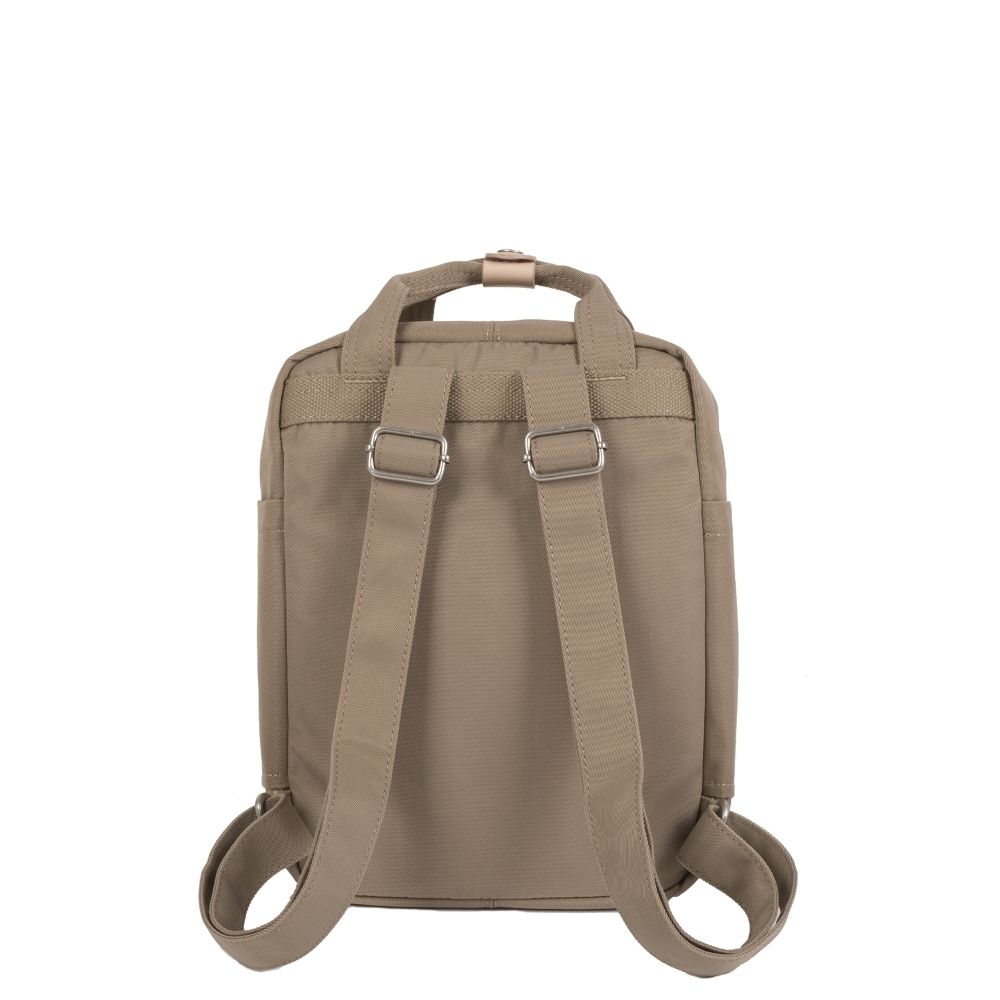 DOUGHNUT Macaroon Backpack Mini Almond Mau Feitio