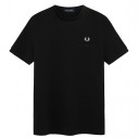 Fred Perry Abstract Tipped Polo Black M8531-102