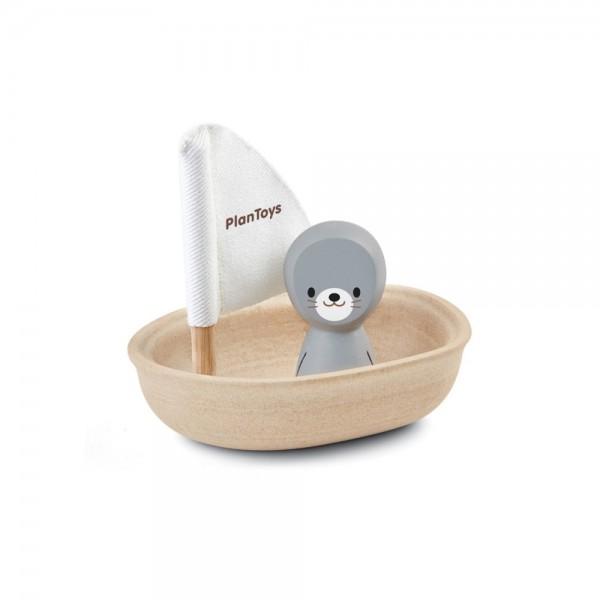 PLAN TOYS Sailing Boat Seal