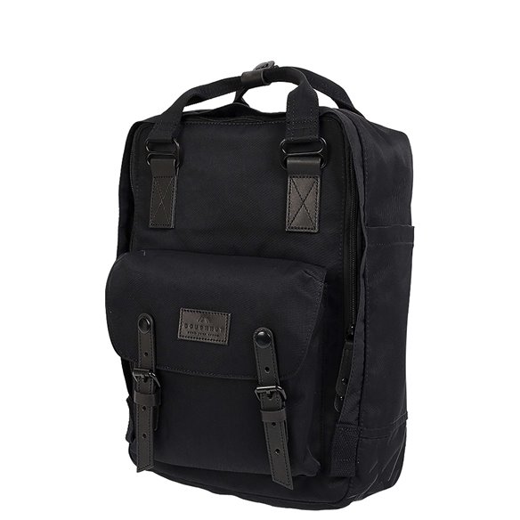 doughnut macaroon backpack black