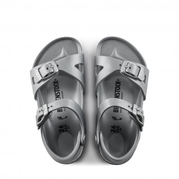 birkenstock rio eva silver