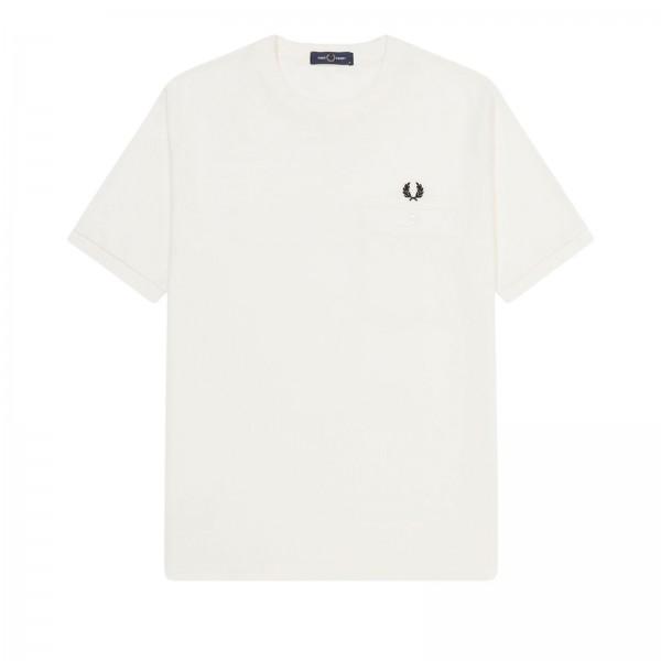FRED PERRY T-Shirt Pocket Detail...