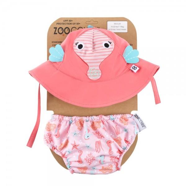 ZOOCCHINI Baby Swim Diaper & Sun Hat...