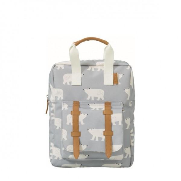 FRESK Polar Bear Mini Backpack - Grey