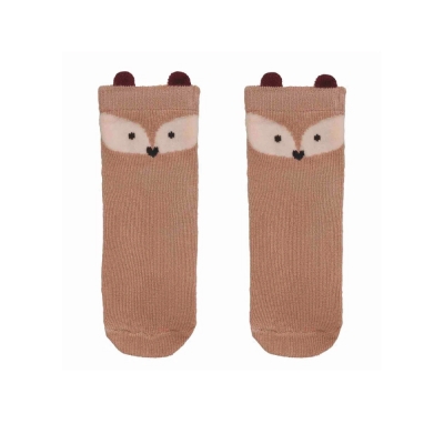 ATTIPAS Fox Baby Socks - Pink