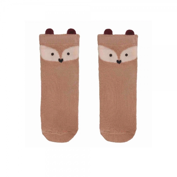 ATTIPAS Fox Baby Socks - Pink