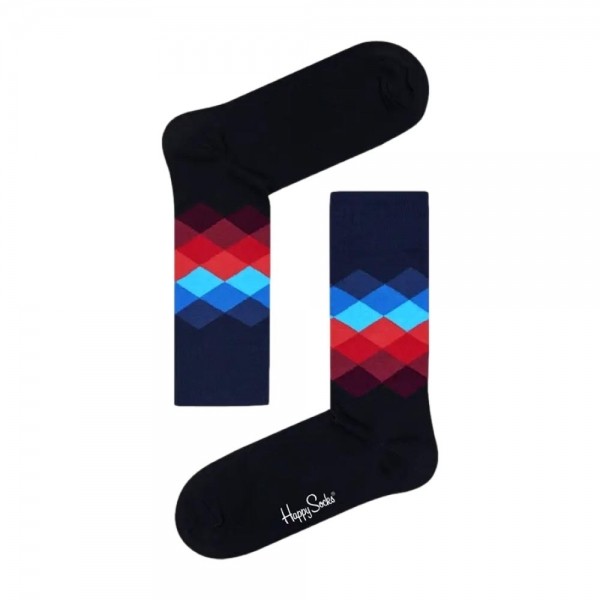 Happy Socks Faded Diamond Socks