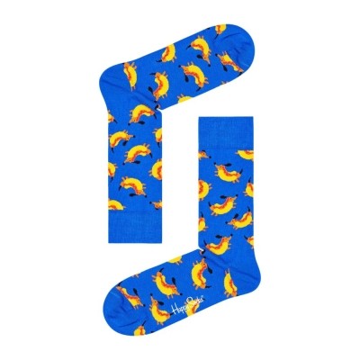 Happy Socks Meias Hot Dog Dog