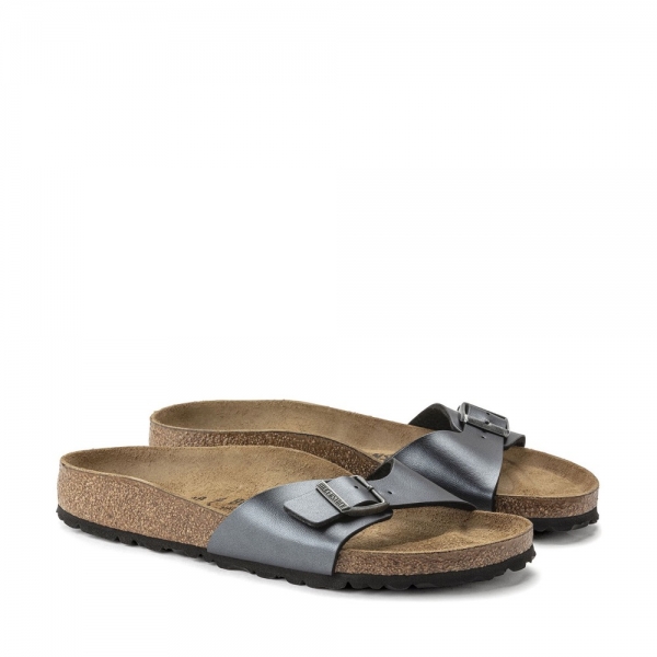 BIRKENSTOCK Madrid 1021532 - Metallic Black - Mau Feitio