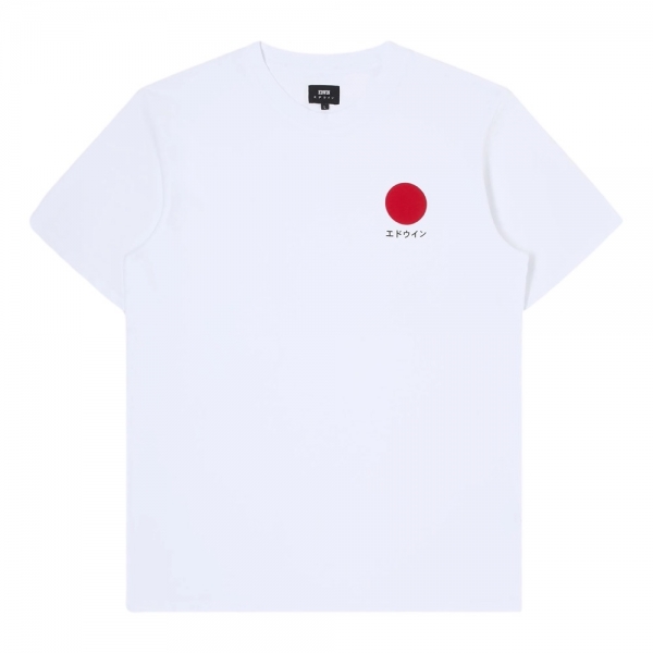 EDWIN T-Shirt Japanese Sun - White