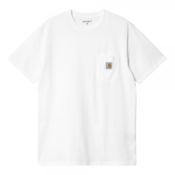 CARHARTT WIP T-Shirt Pocket - White