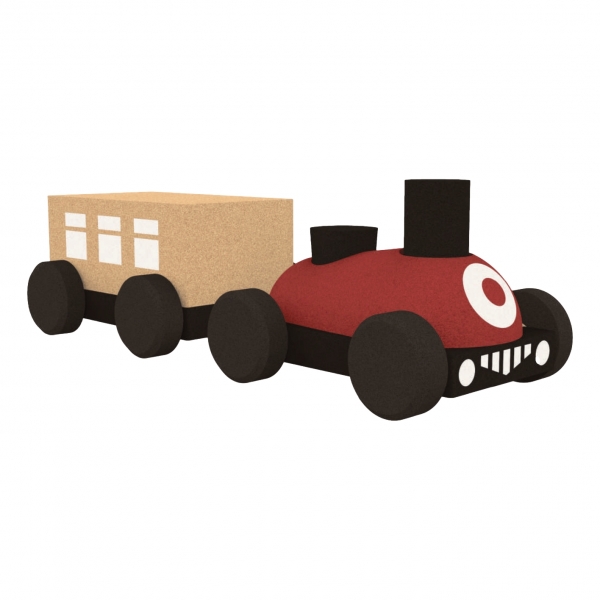 ELOU CORK Steam Train - Black
